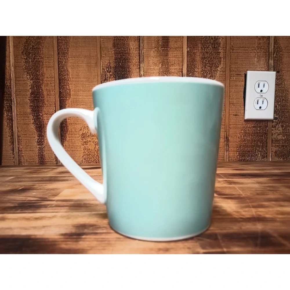 Starbucks 2019 Christmas Holiday Mermaid‎ Coffee Cup Mug Blue Dove Holly 18 FL